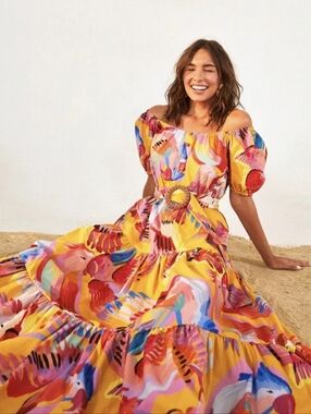 Neon Maxi Dress for Sale up to 90% Off: Poshmark